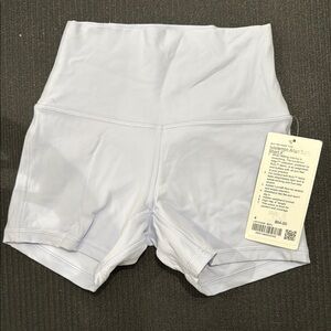 Lululemon Athletica High Waist White Shorts
